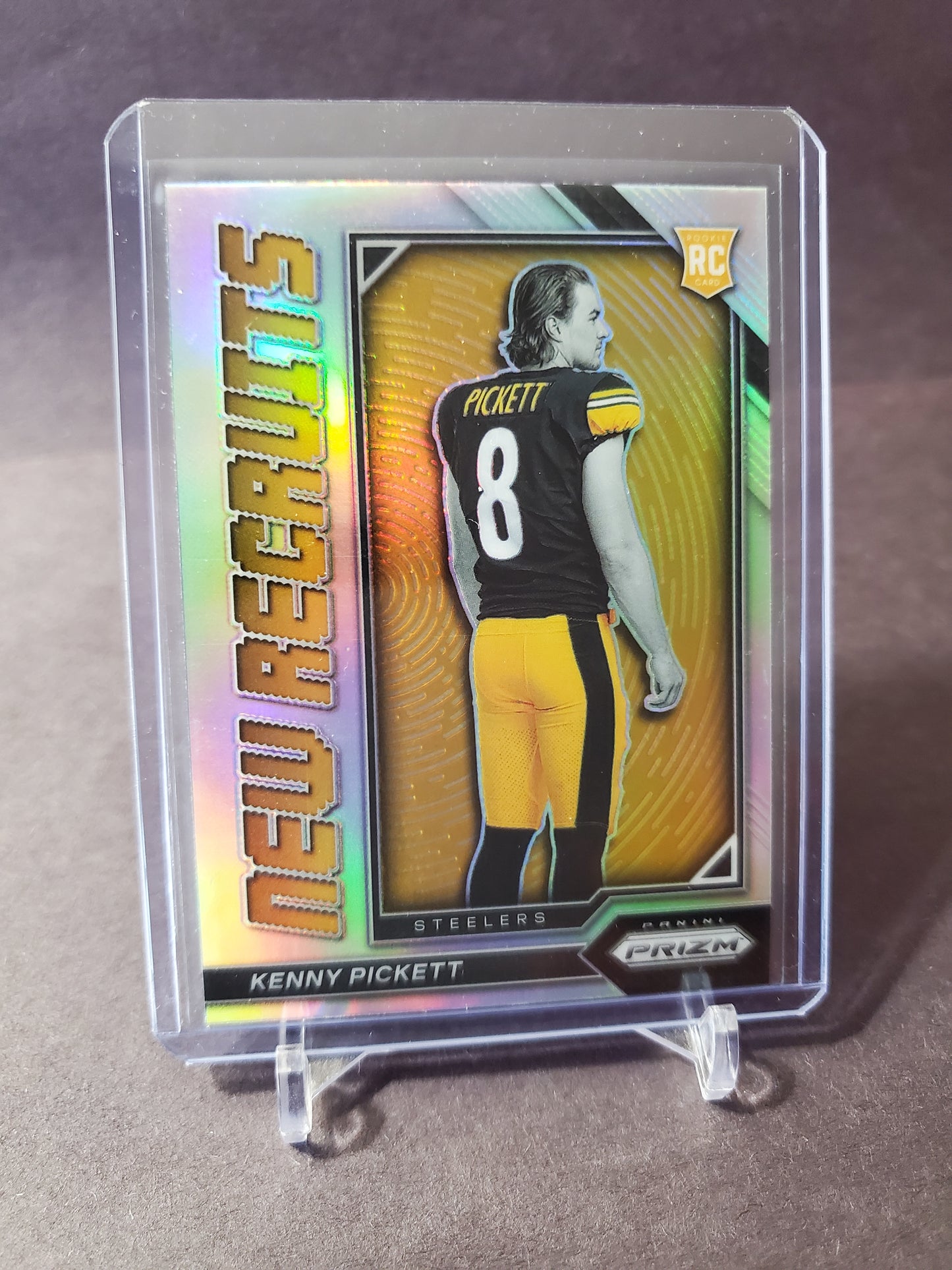 2022 Panini Prizm Kenny Pickett Rookie Card Refractor #NR-1